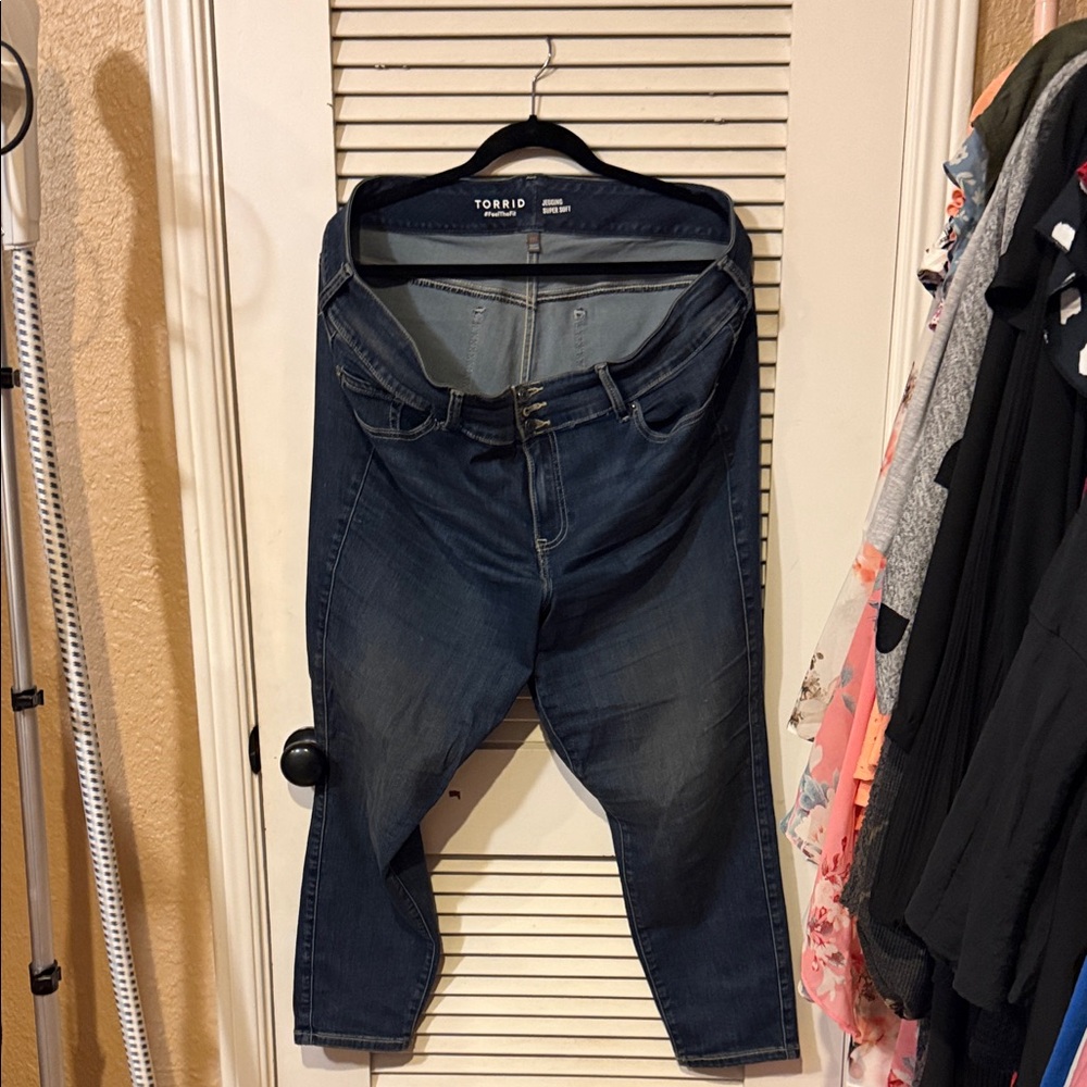 Torrid Dark Blue Denim Jeans